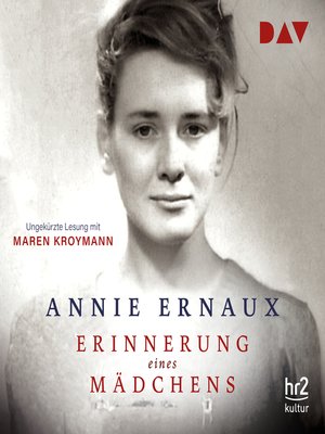 cover image of Erinnerung eines Mädchens